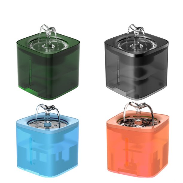 BEBEDERO AUTOMÁTICO DE AGUA PARA MASCOTAS CLEAR