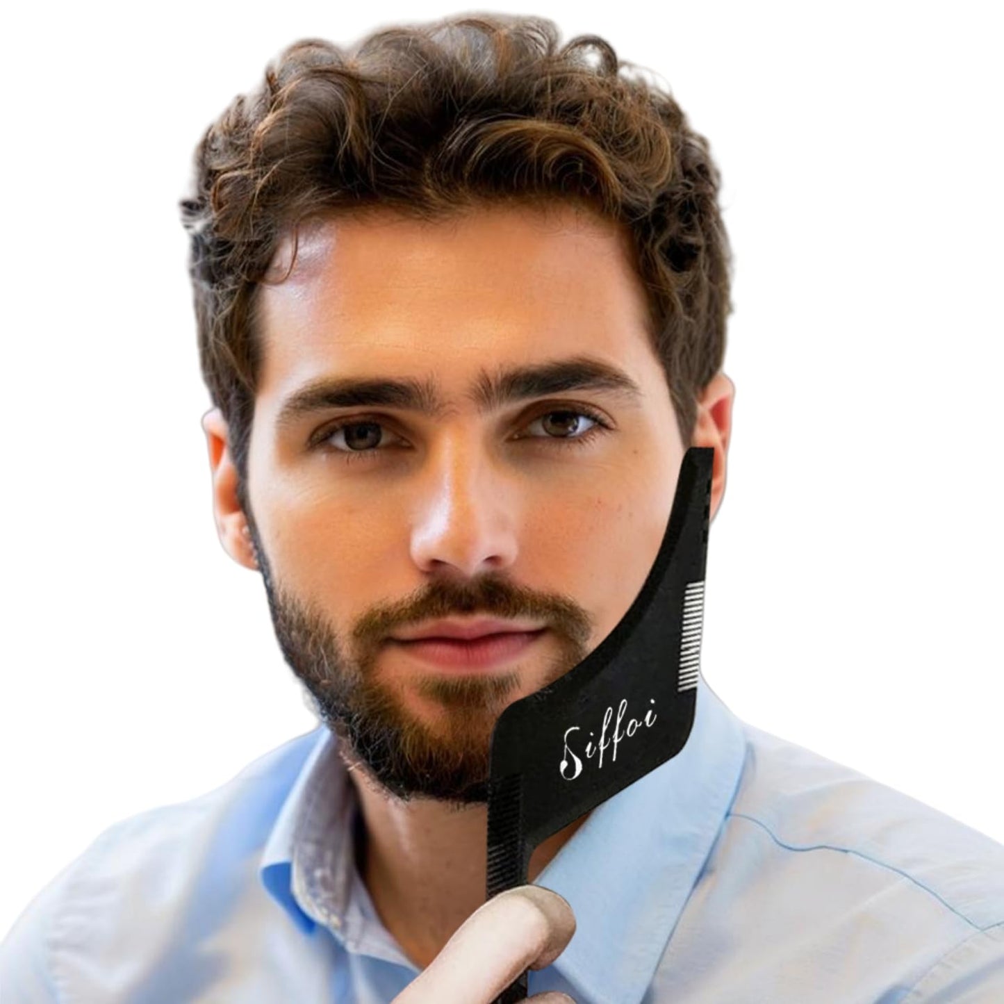JUEGO DE 2 HERRAMIENTAS SIFFOI PARA MOLDEAR BARBA