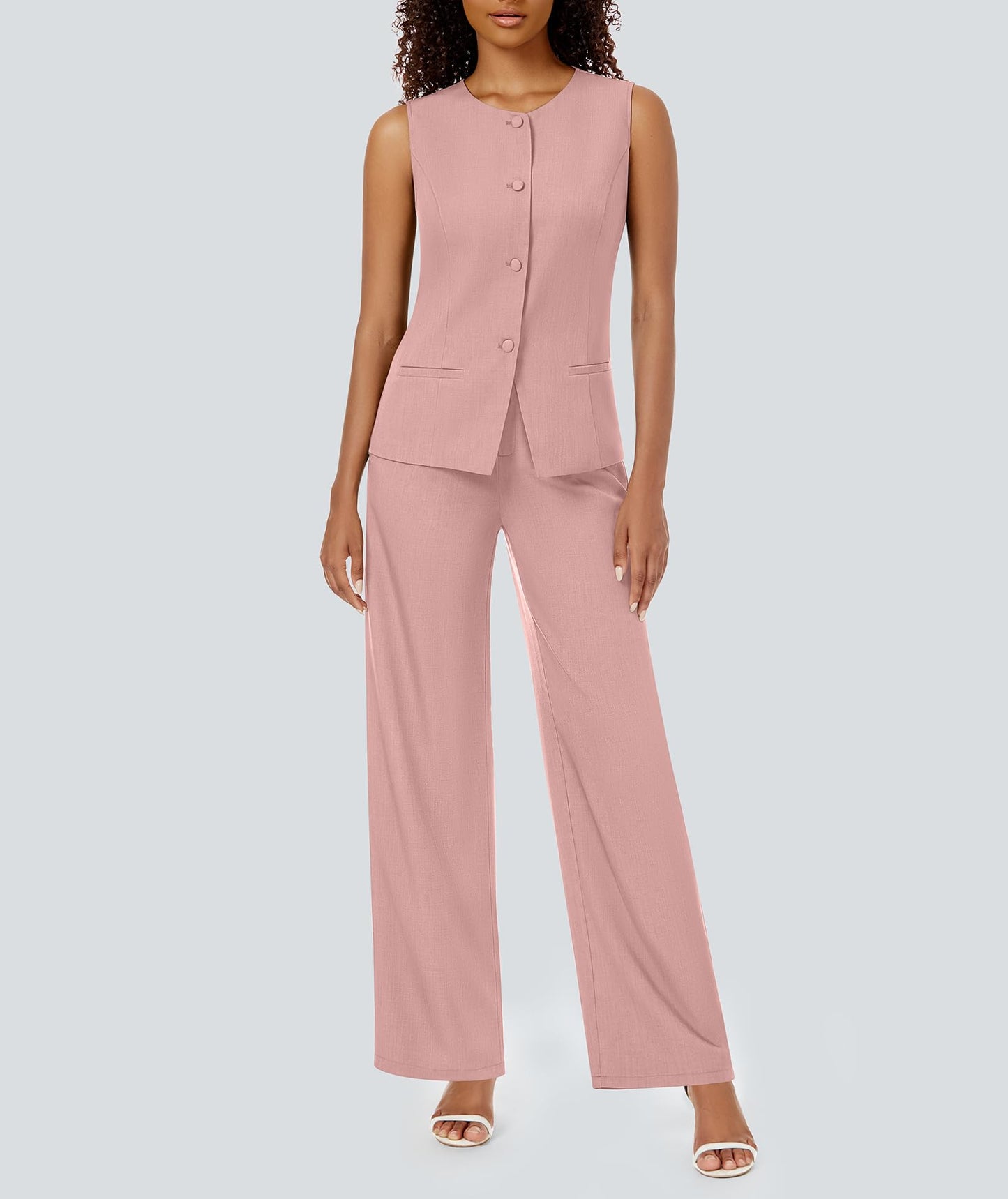 CONJUNTO DE DOS PIEZAS (CHALECO/PANTALON) CASLY LAMIIT