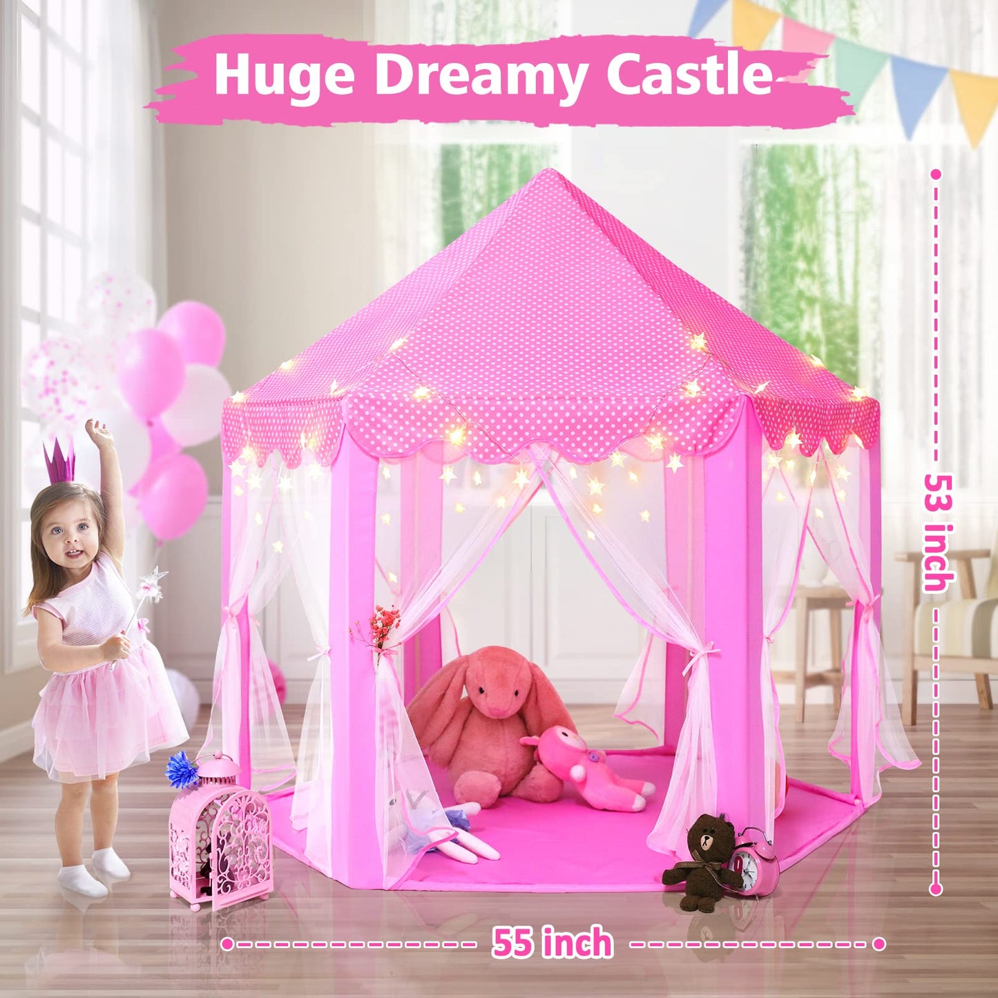 TIENDA DE CAMPAÑA PARA NIÑAS