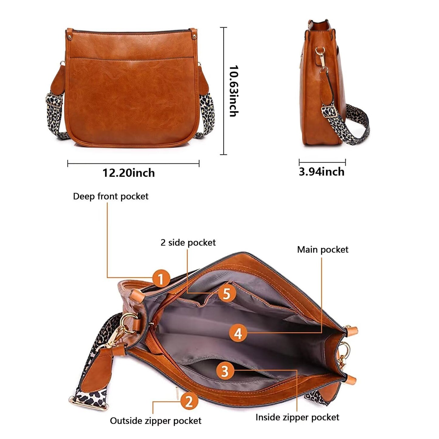BOLSO CRUZADO AUYOCO DE CUERO VEGANO