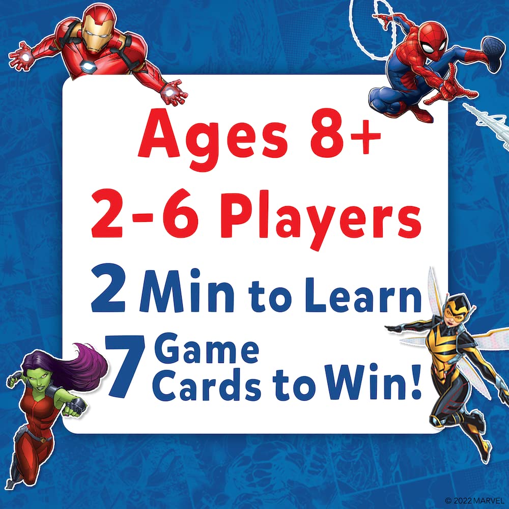 JUEGO DE CARTAS SKILLMATICS GUESS IN 10 MARVEL