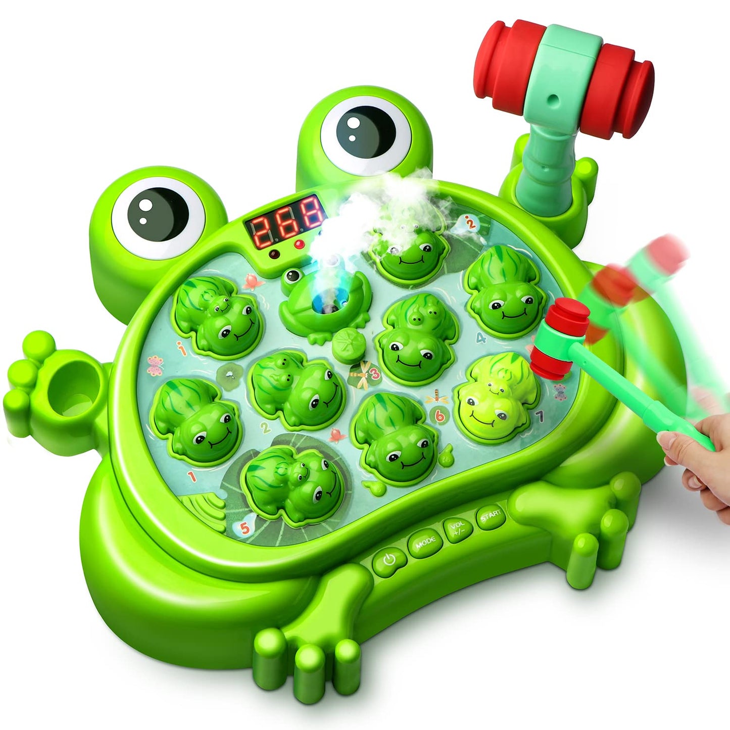 JUEGO INTERACTIVO GOLPEAR LA RANA