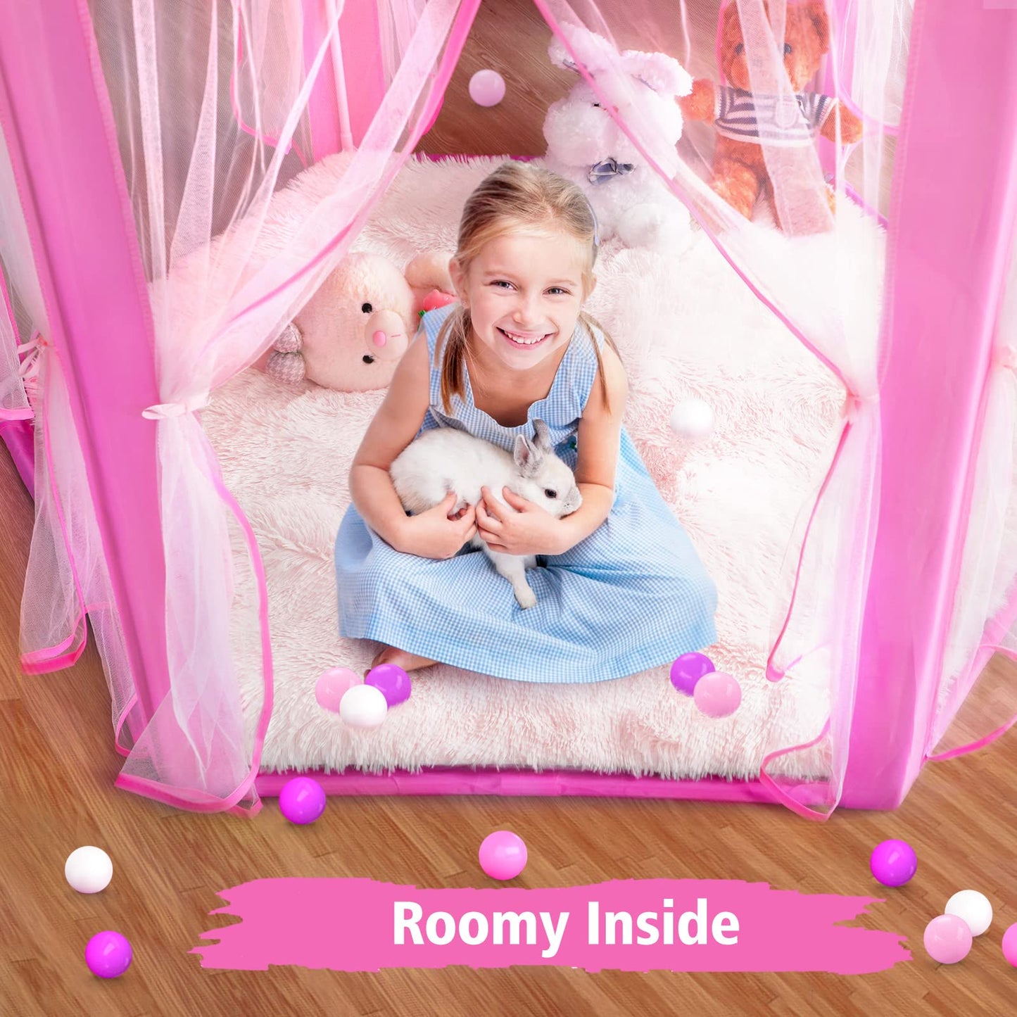 TIENDA DE CAMPAÑA PARA NIÑAS