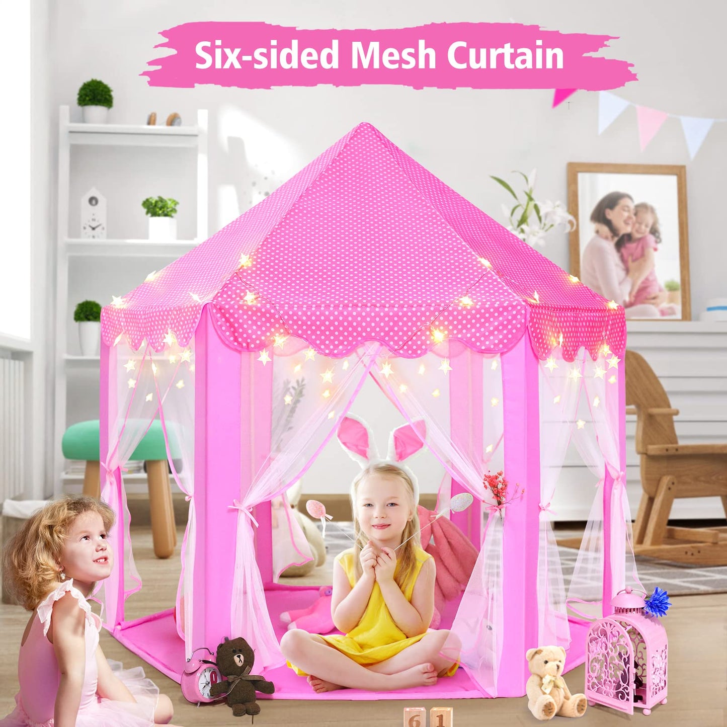 TIENDA DE CAMPAÑA PARA NIÑAS