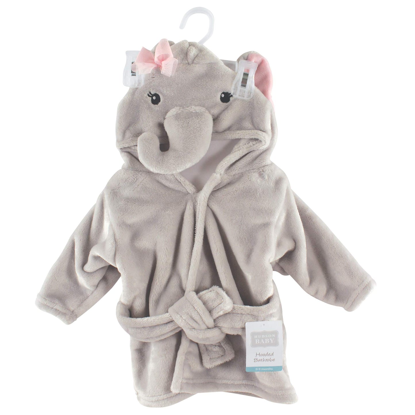 BATA DE BAÑO UNISEX EN FELPA HUDSON BABY