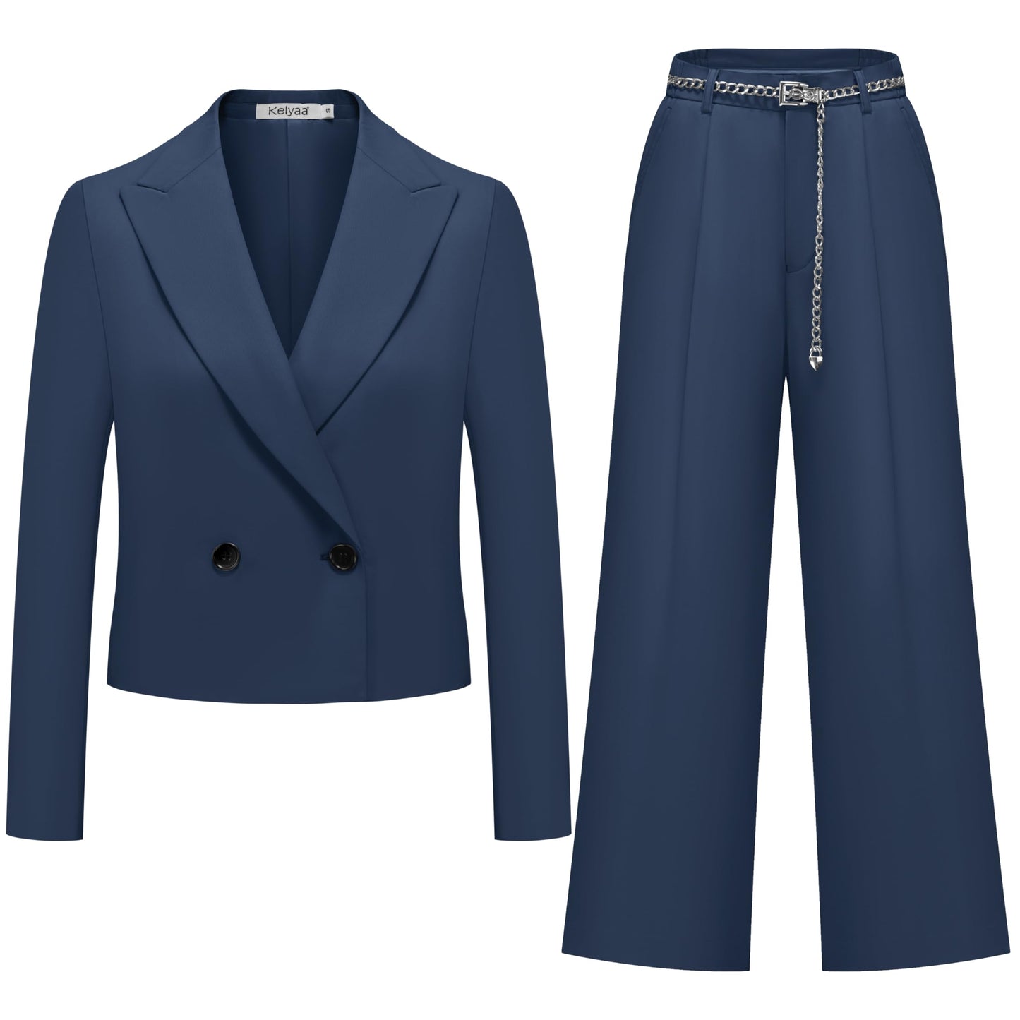 TRAJE DE DOS PIEZAS (CHAQUETA/PANTALON) KELYAA