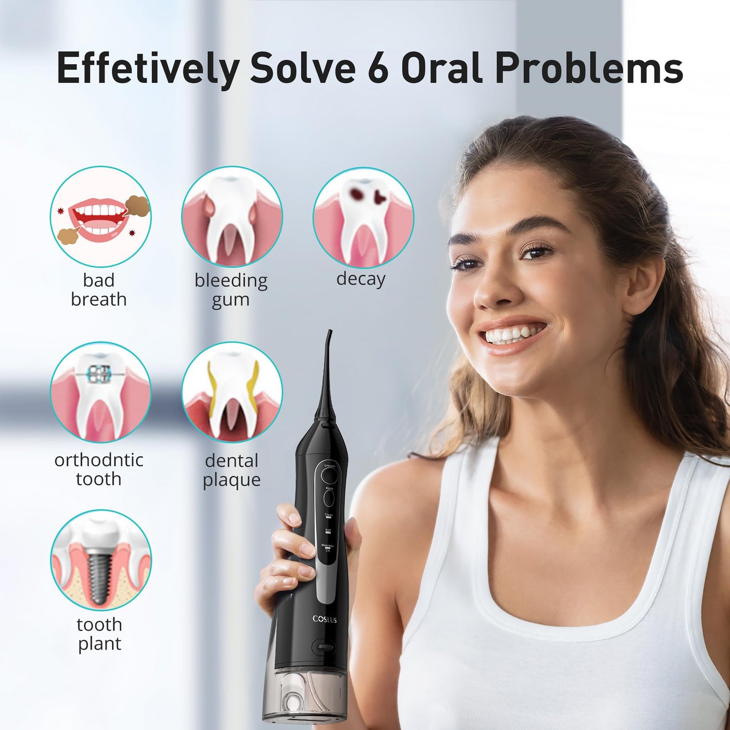 IRRIGADOR BUCAL PORTATIL COSLUS