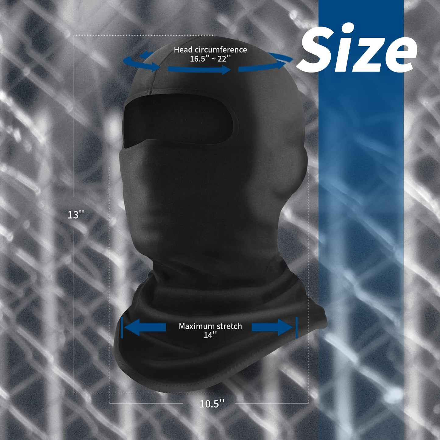 BALACLAVA YESLIFE UNISEX CON PROTECCION UV