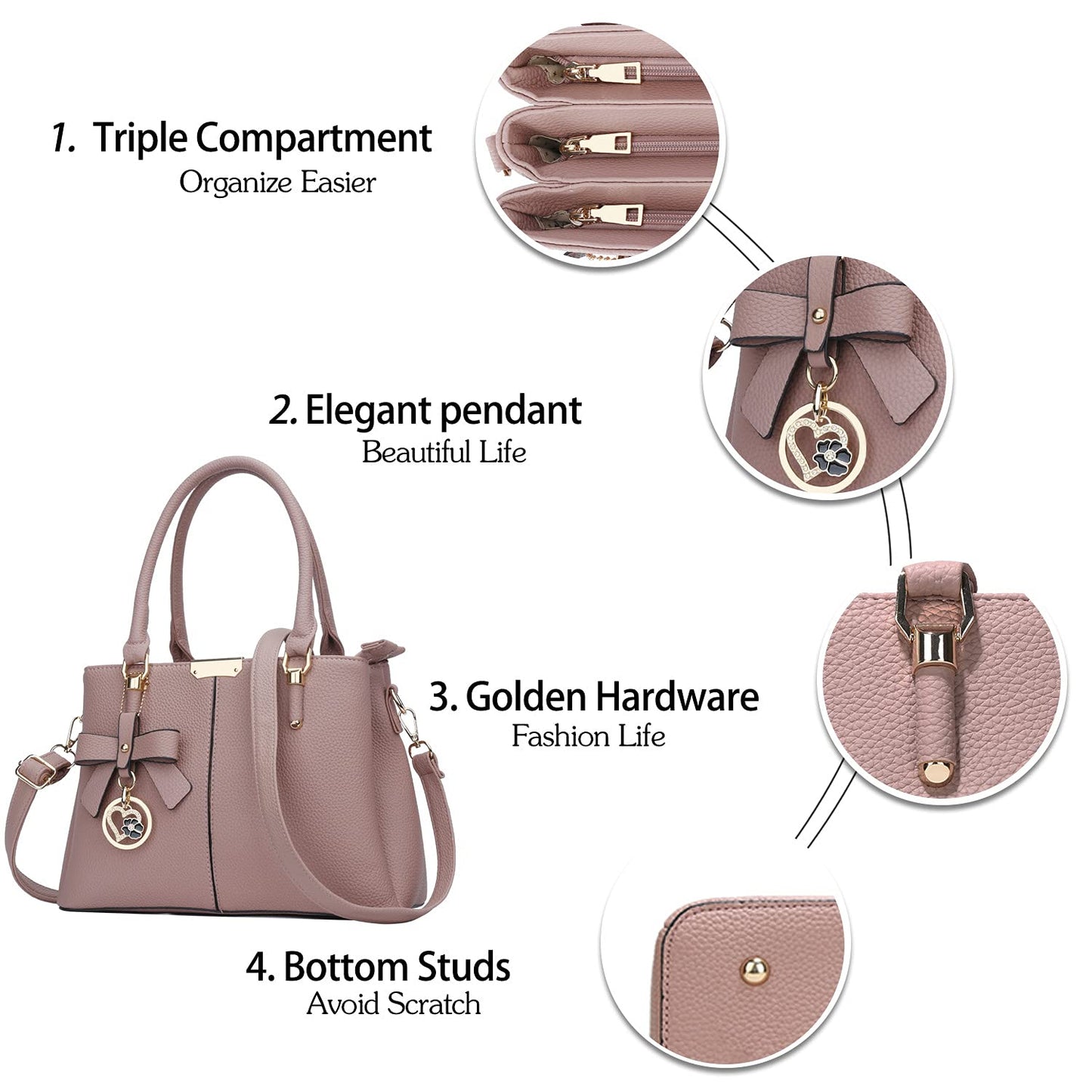BOLSO SATCHEL KKXIU