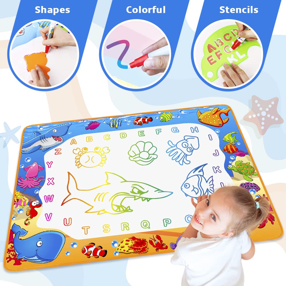 TAPETE DE AGUA PARA DIBUJAR Y PINTAR TOYK