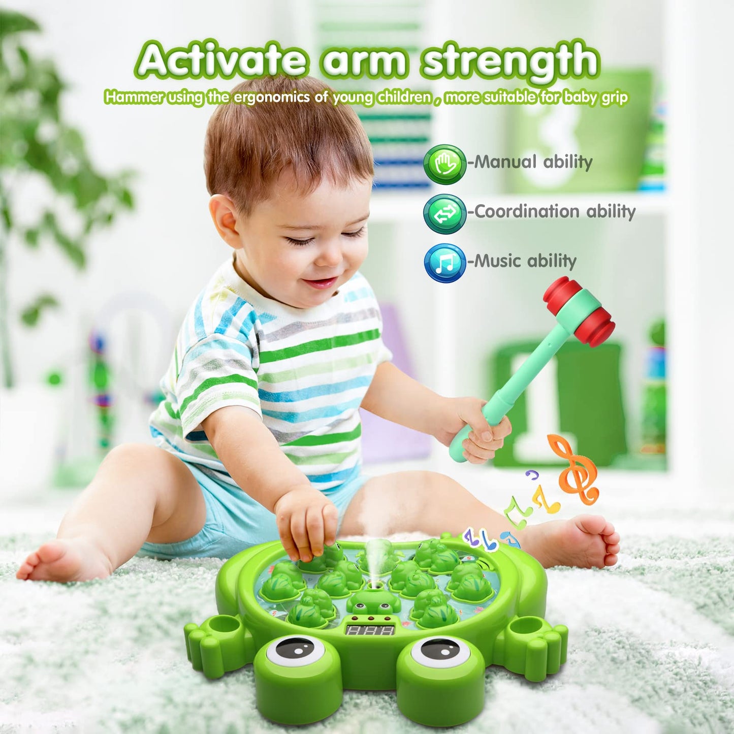 JUEGO INTERACTIVO GOLPEAR LA RANA