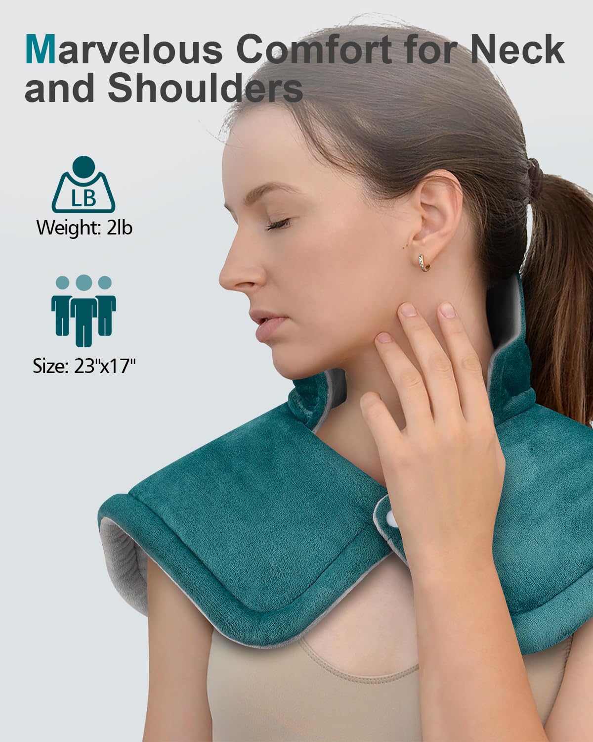 ALMOHADILLA TERMICA PARA ESPALDA, CUELLO Y HOMBROS