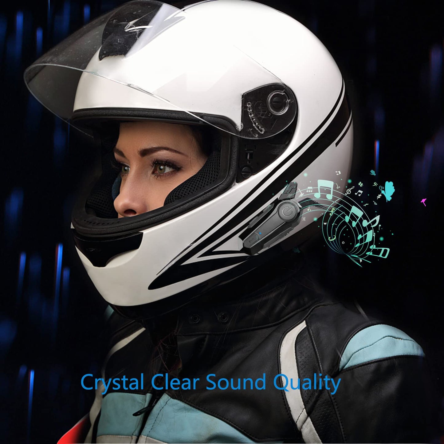 INTERCOMUNICADOR WIPEEYES E1 PARA MOTOCICLETA