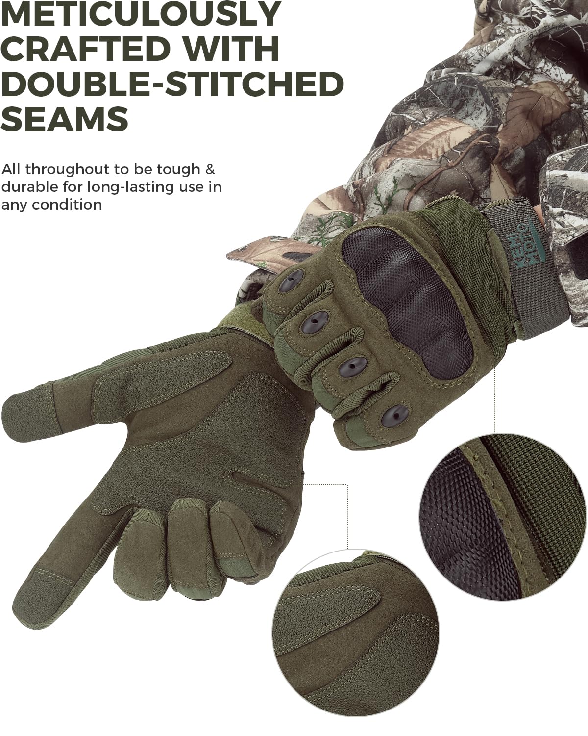 GUANTES DE MOTO CON PANTALLA TACTIL