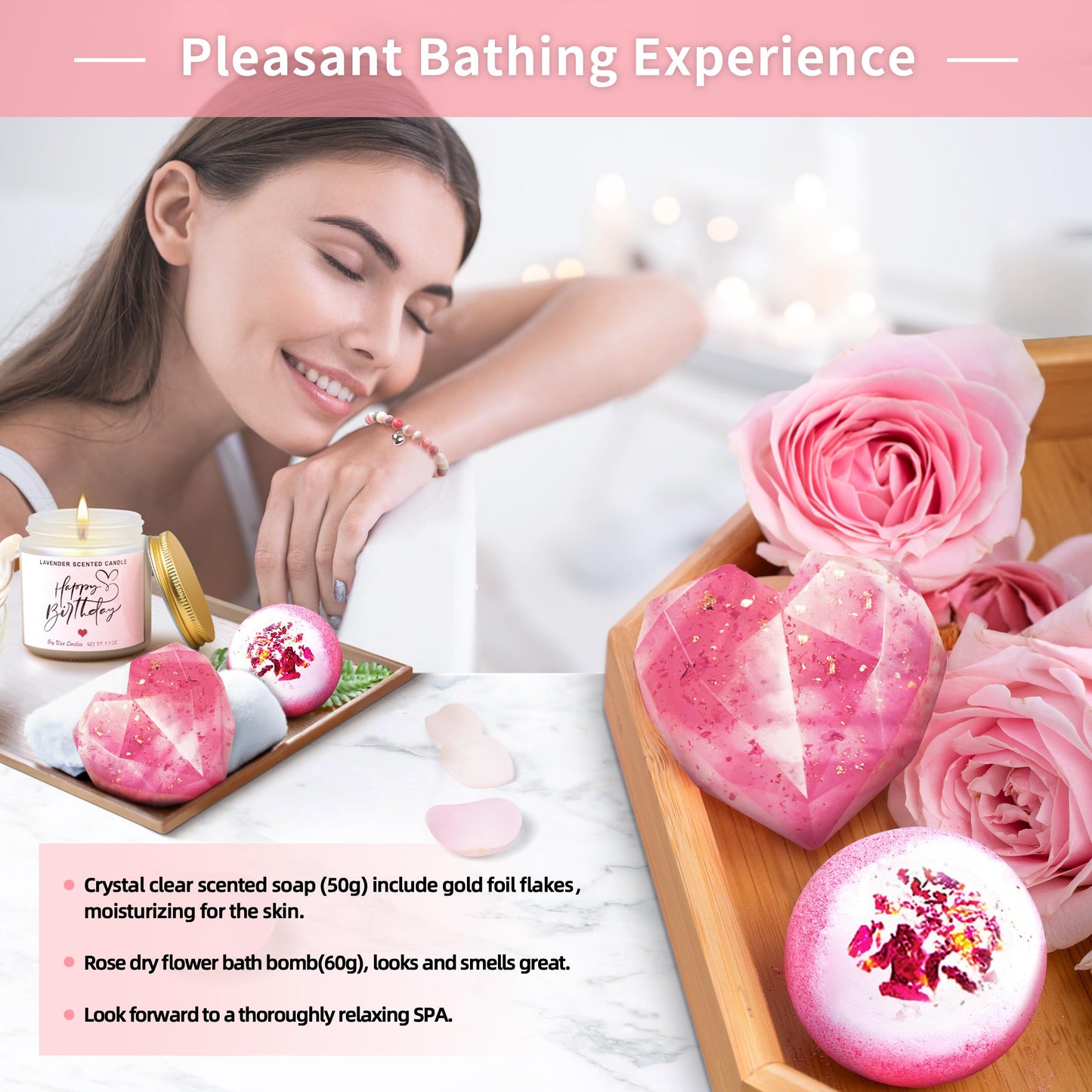 SET DE REGALO "NI UN DIA MAS FABULOSO" ROSA