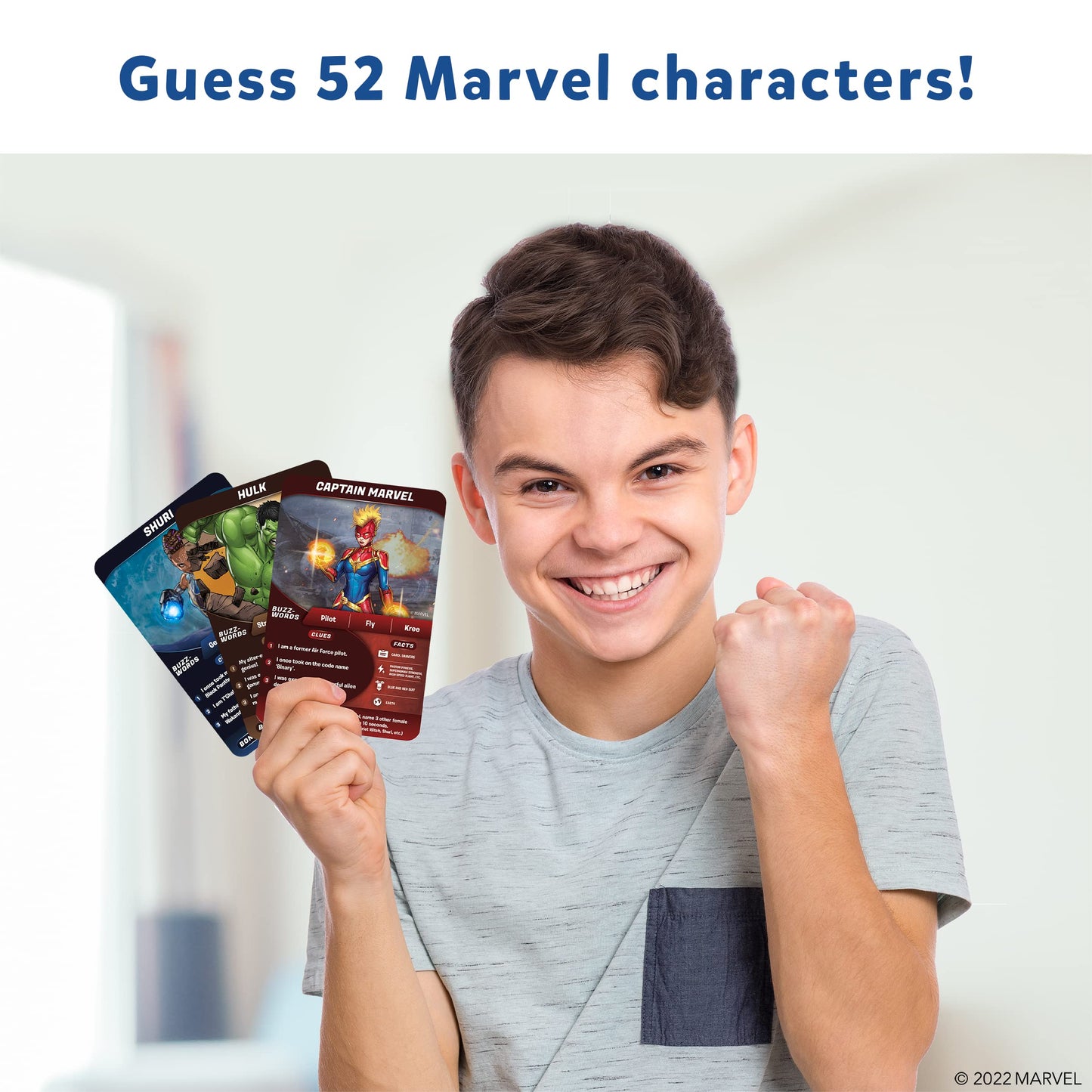 JUEGO DE CARTAS SKILLMATICS GUESS IN 10 MARVEL