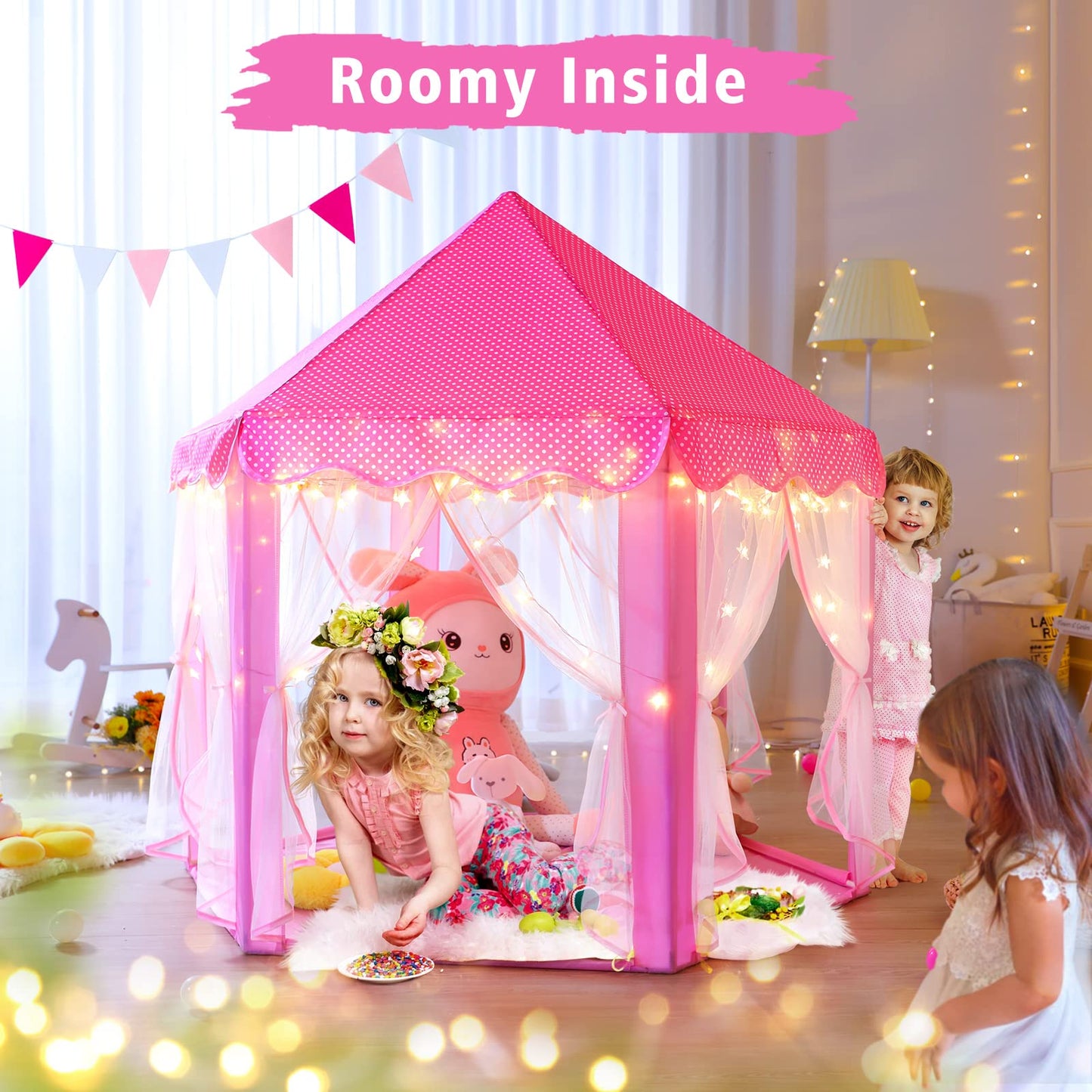 TIENDA DE CAMPAÑA PARA NIÑAS
