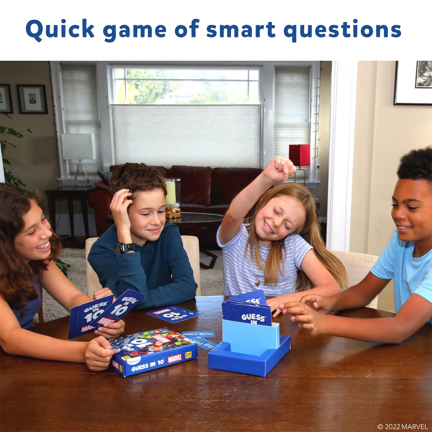 JUEGO DE CARTAS SKILLMATICS GUESS IN 10 MARVEL