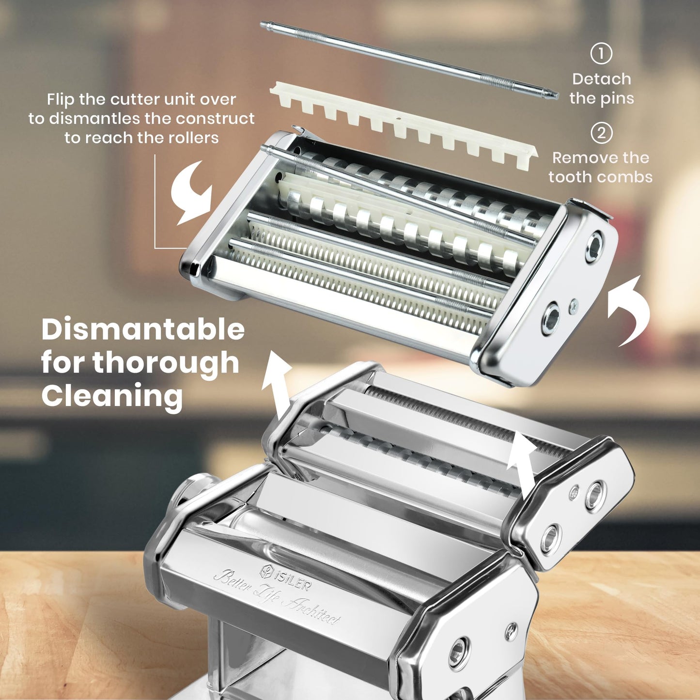 MAQUINA PARA HACER PASTA ISILER
