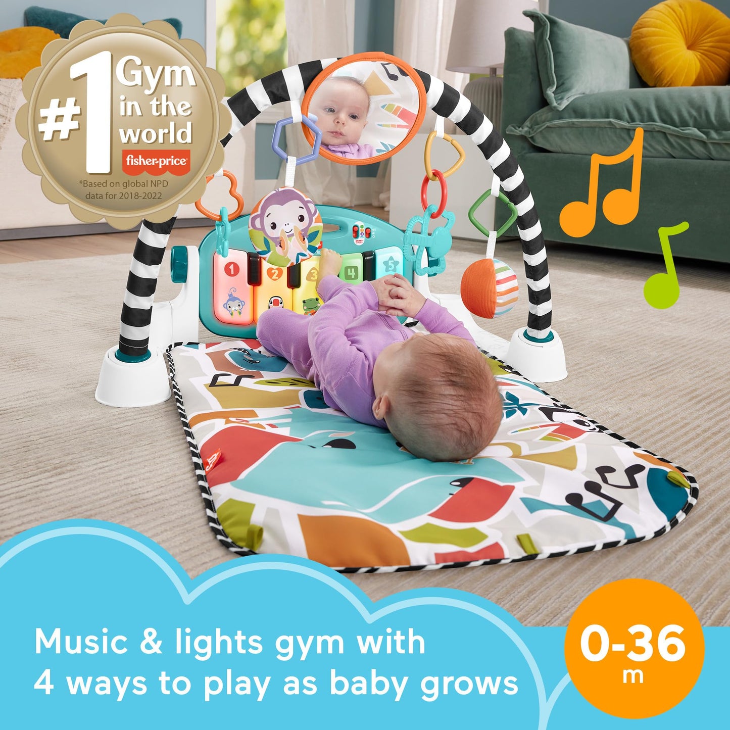 GIMNASIO MUSICAL FISHER-PRICE