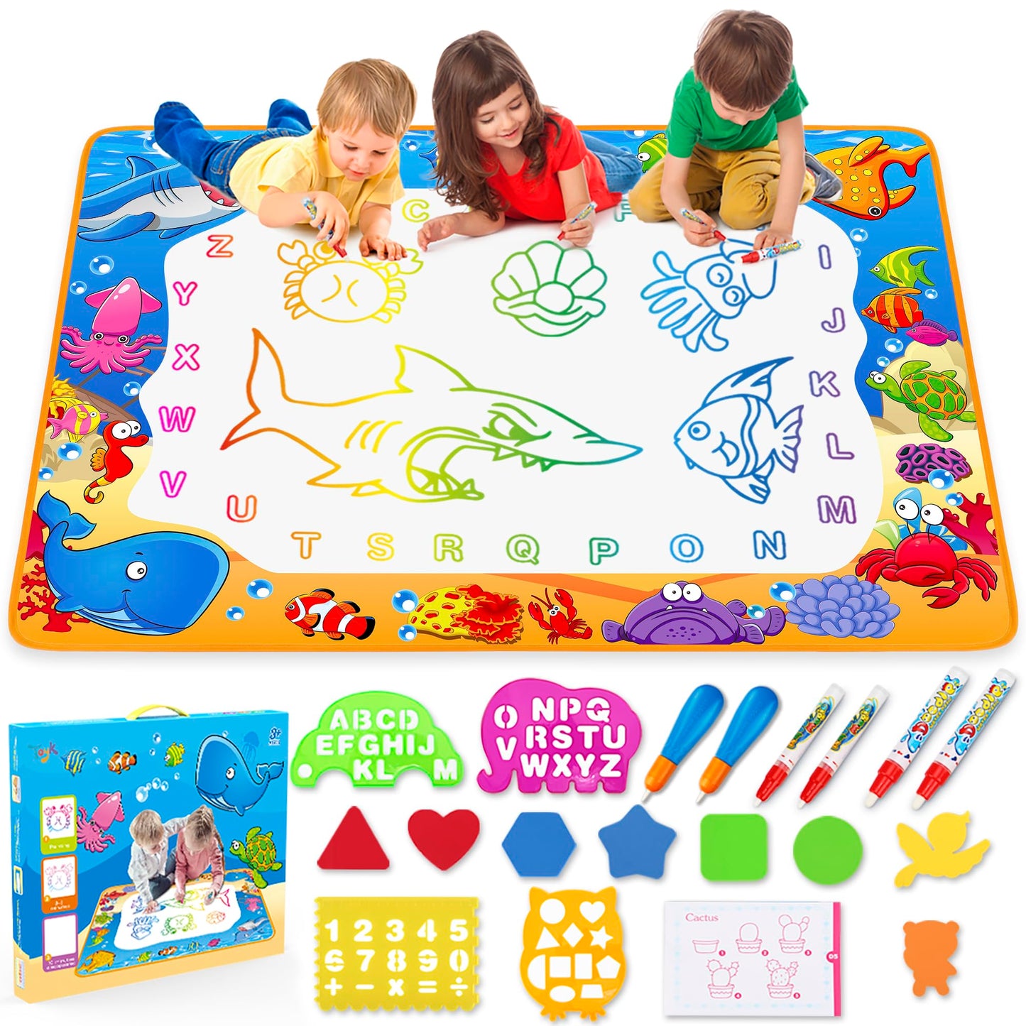 TAPETE DE AGUA PARA DIBUJAR Y PINTAR TOYK