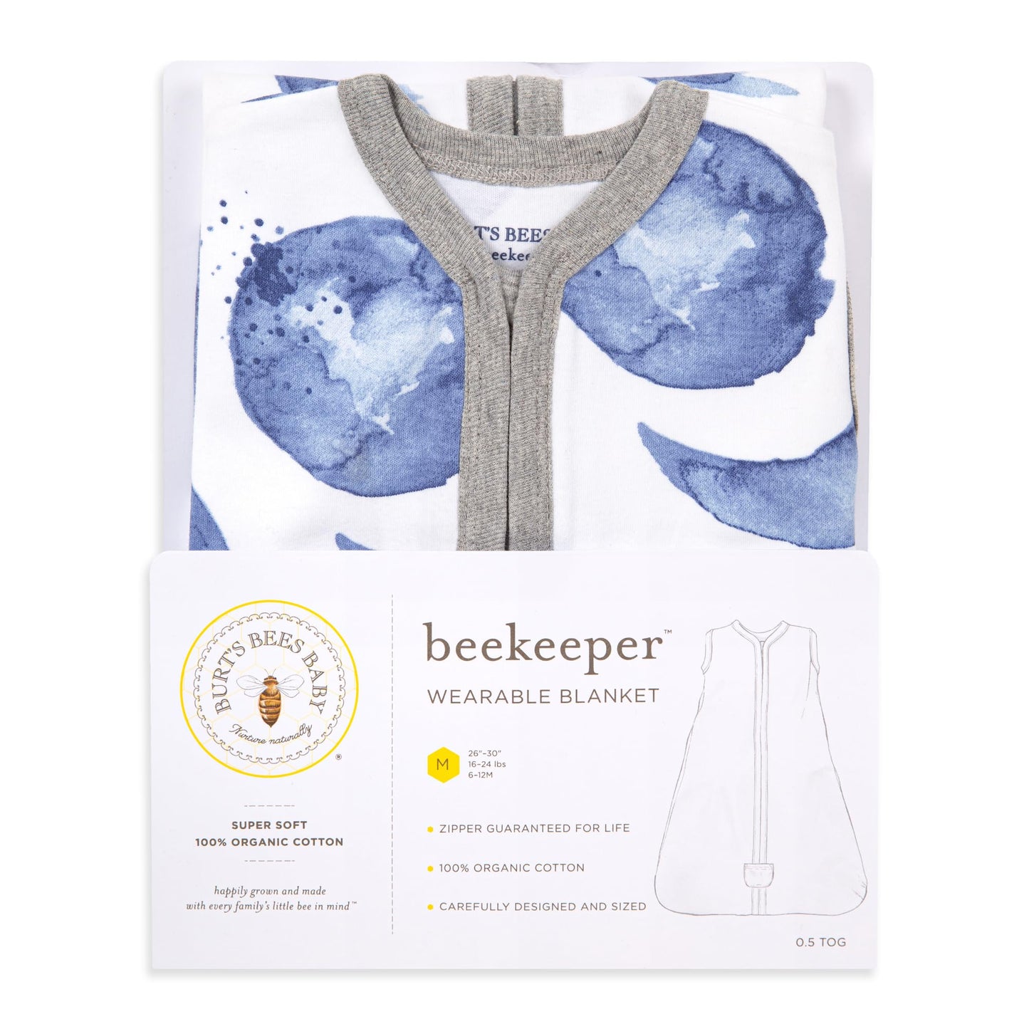 MANTA PORTATIL BURT´S BEES BABY