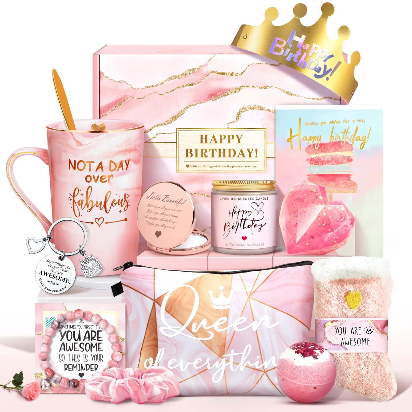 SET DE REGALO "NI UN DIA MAS FABULOSO" ROSA
