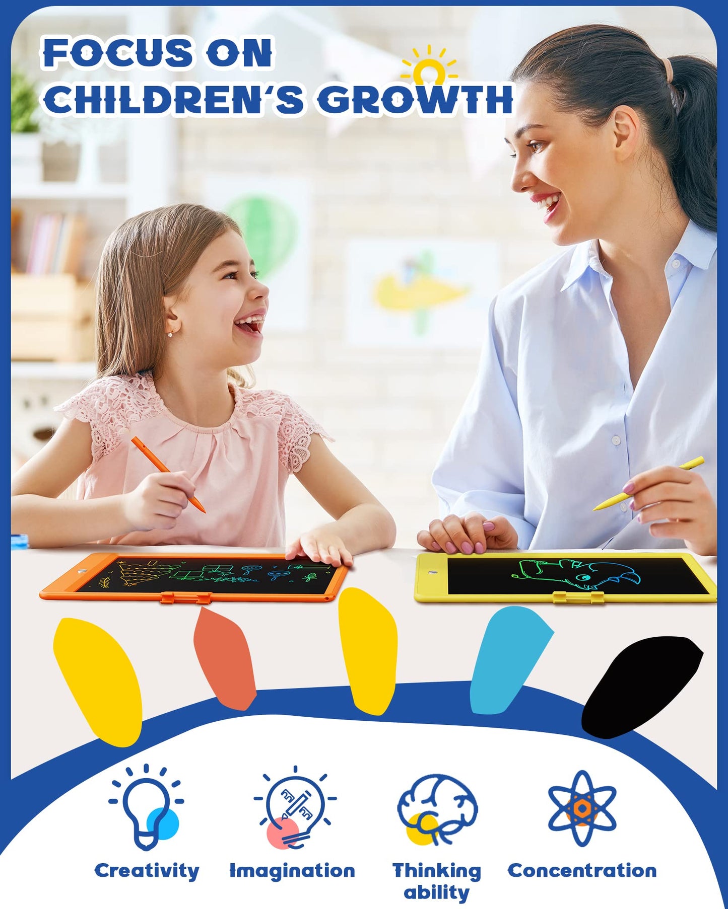 TABLETA DE ESCRITURA LCD BRAVOKIDS