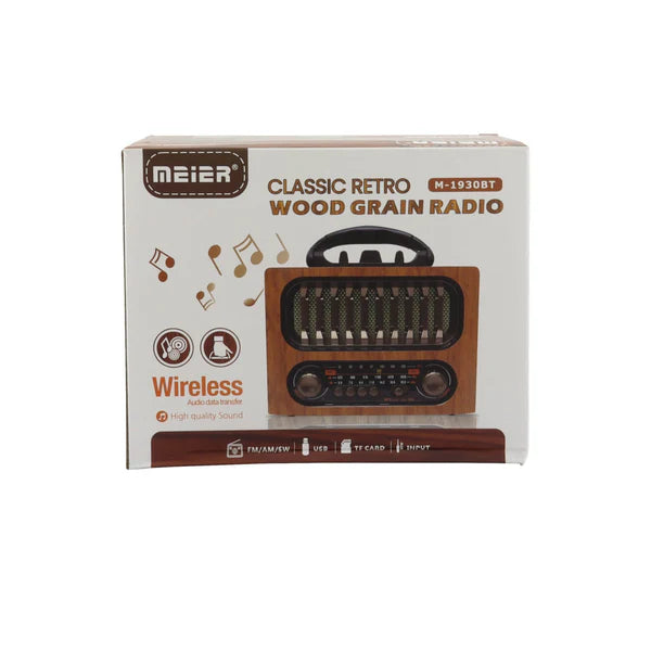 PARLANTE BLUETOOTH MELODY RETRO