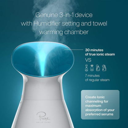 VAPORIZADOR FACIAL IONICO NANO 3 EN 1