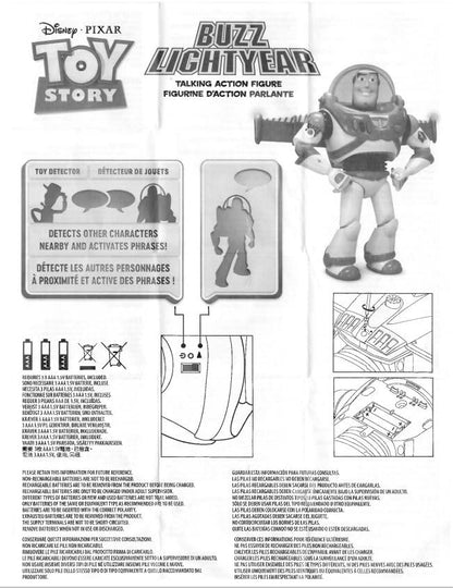 BUZZ LIGHTYEAR FIGURA DE ACCION INTERACTIVA