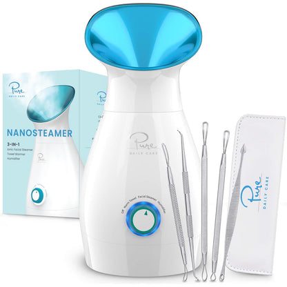 VAPORIZADOR FACIAL IONICO NANO 3 EN 1