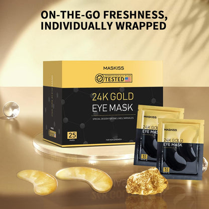 PARCHES PARA DEBAJO DELOS OJOS Maskiss 24k GOLD