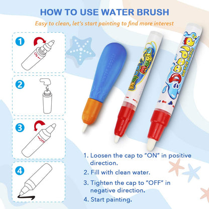 TAPETE DE AGUA PARA DIBUJAR Y PINTAR TOYK
