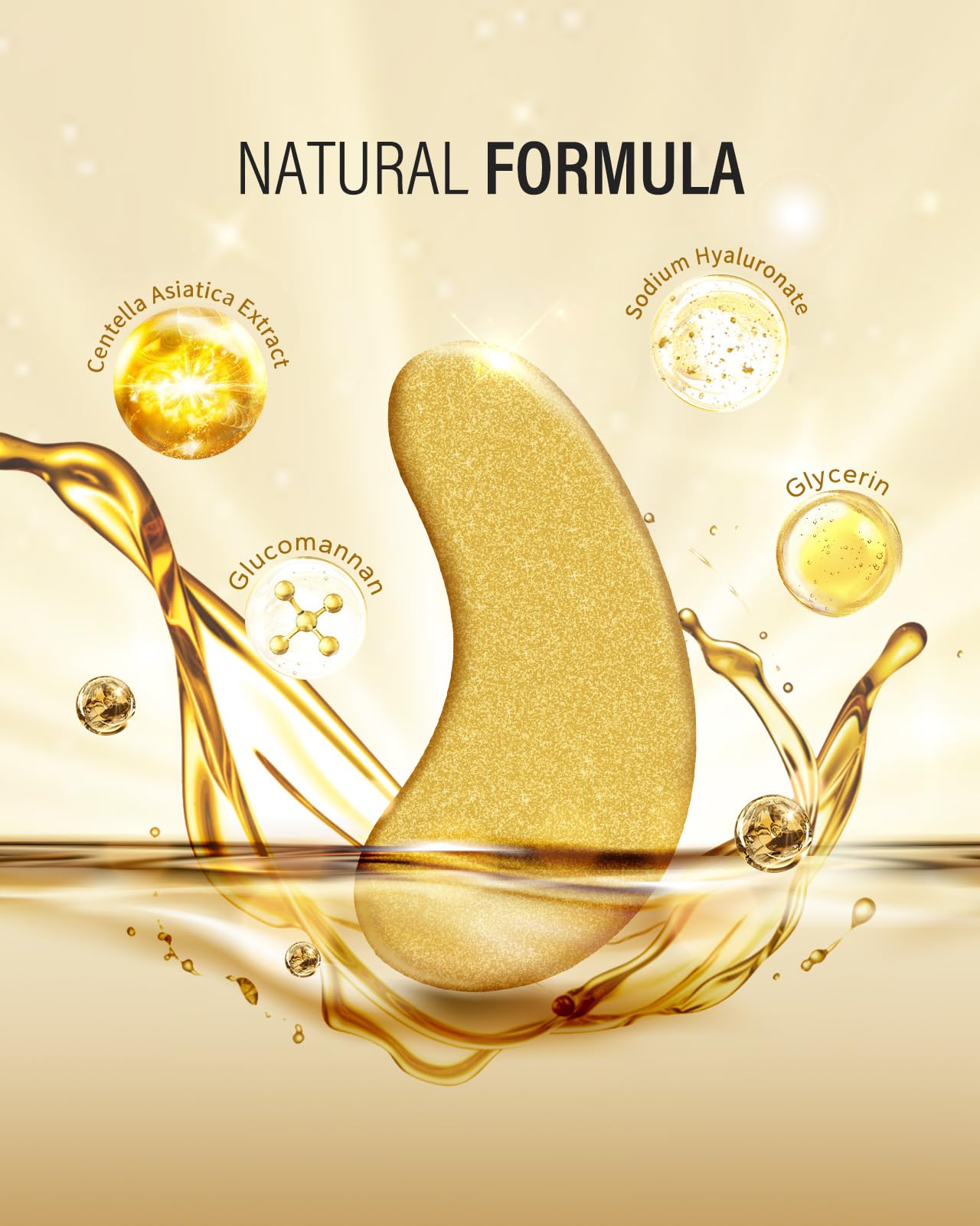 PARCHES PARA DEBAJO DELOS OJOS Maskiss 24k GOLD