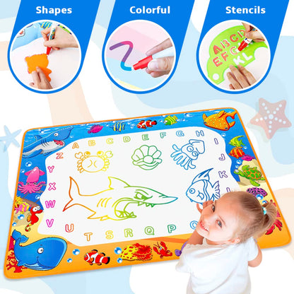 TAPETE DE AGUA PARA DIBUJAR Y PINTAR TOYK
