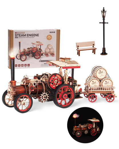 ROMPECABEZAS 3D COCHE VINTAGE ROKR