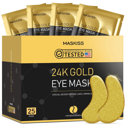 PARCHES PARA DEBAJO DELOS OJOS Maskiss 24k GOLD