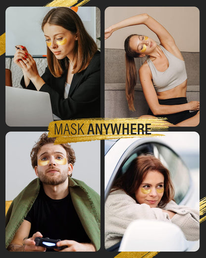 PARCHES PARA DEBAJO DELOS OJOS Maskiss 24k GOLD