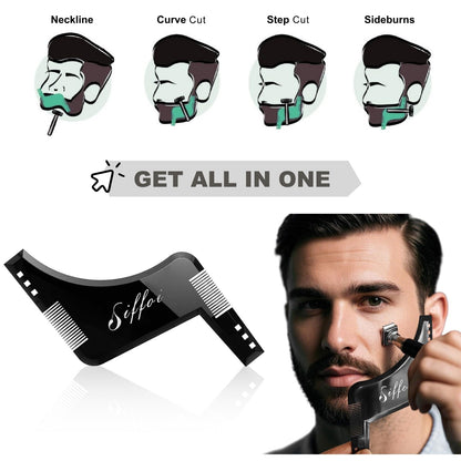 JUEGO DE 2 HERRAMIENTAS SIFFOI PARA MOLDEAR BARBA