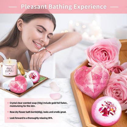 SET DE REGALO "NI UN DIA MAS FABULOSO" ROSA
