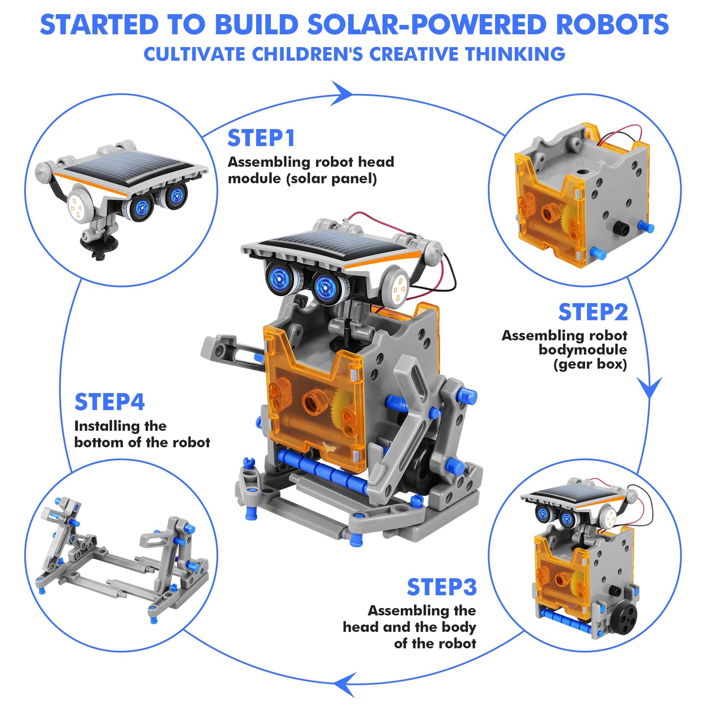 ROBOT EDUCATIVO STEM 13-in-1
