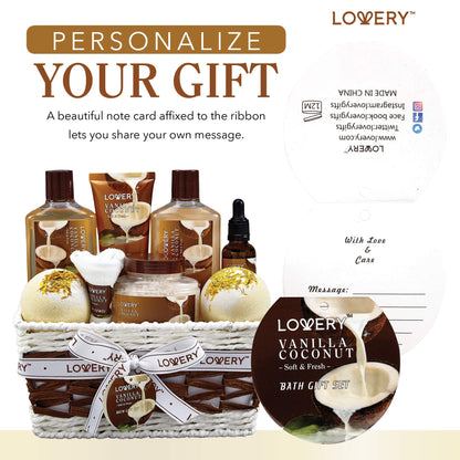SET DE REGALO SPA DE VAINILLA Y COCO