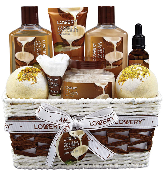 SET DE REGALO SPA DE VAINILLA Y COCO