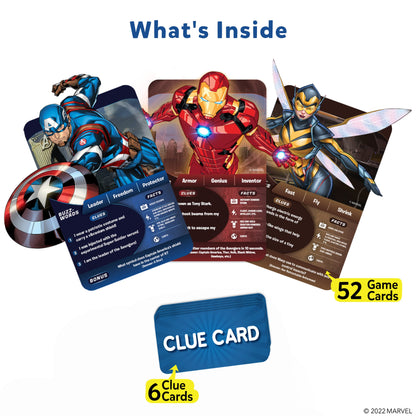 JUEGO DE CARTAS SKILLMATICS GUESS IN 10 MARVEL