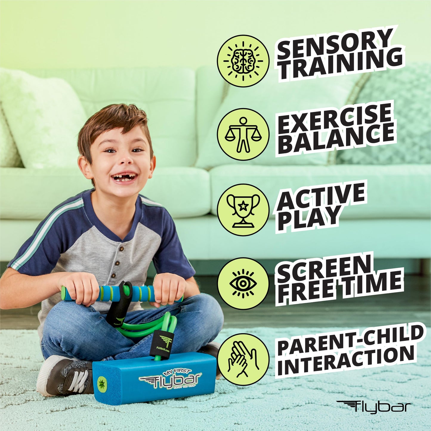 JUMPER PARA NIÑOS MY FIRST FLYBAR FOAM POGO