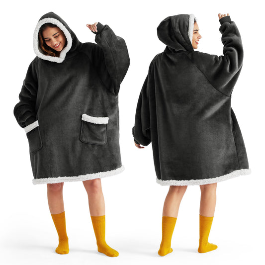 MANTA CON CAPUCHA BEDSURE