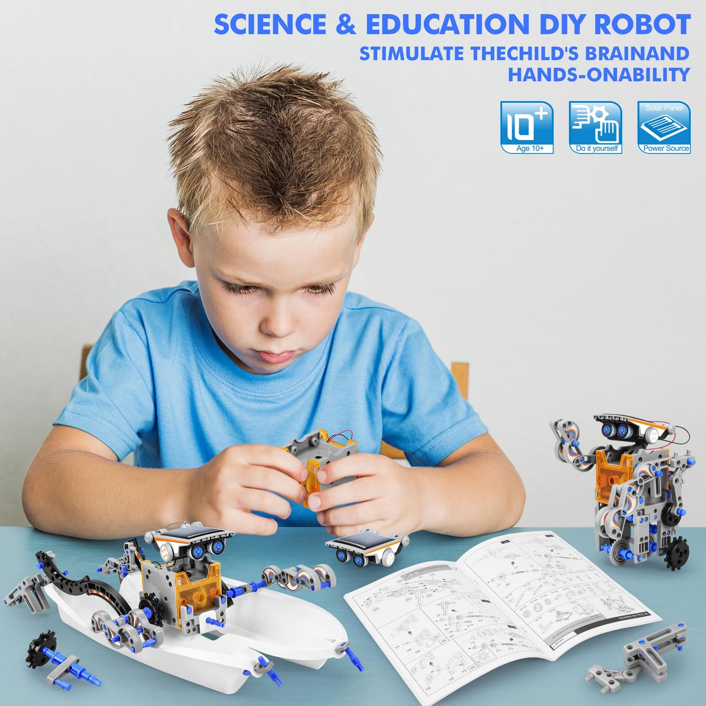 ROBOT EDUCATIVO STEM 13-in-1