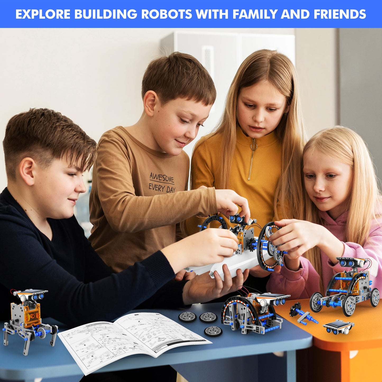 ROBOT EDUCATIVO STEM 13-in-1